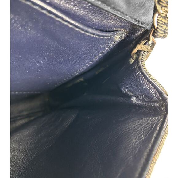 CHANEL Denim Chocolate Bar Chain Shoulder Bag A-A34378 - Picture 7 of 11